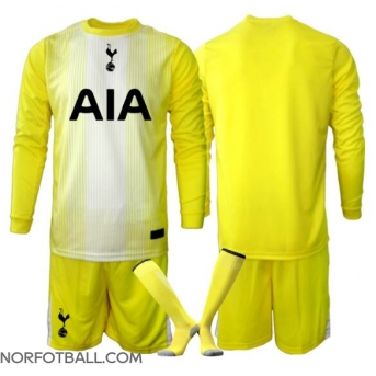 Billige Fotballdrakt Tottenham Hotspur Keeper Replika Tredjedraktsett Barn 2025-26 Langermet (med bukser)
